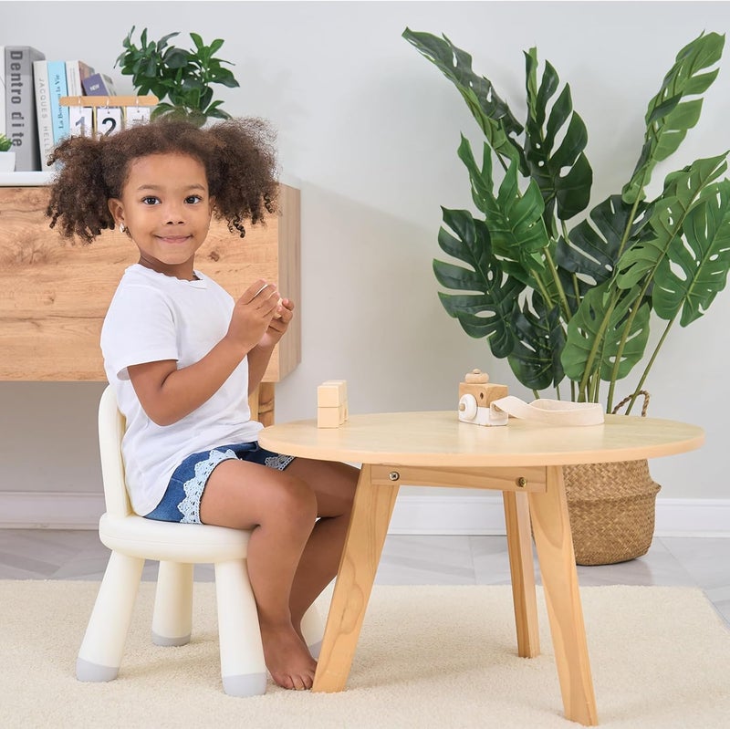 KidBloom Toddler Chair, Ergonomic Kids Chair, Durable and Sturdy Small Plastic Child Chair for Toddlers 1–3 - Image 2
